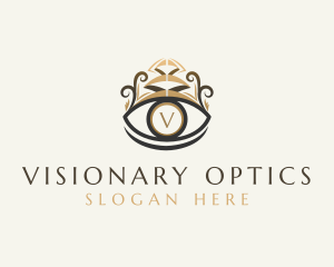 Optometry - Luxury Eye Vision logo design