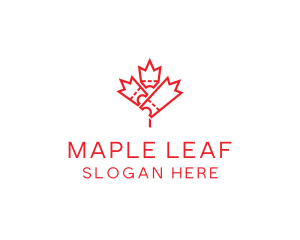 Canadian Maple Tickets logo design