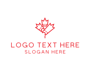 Maple Leaf - Canadian Maple Tickets logo design