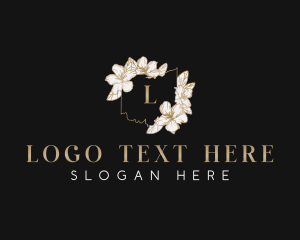 American - Ohio Flower Rhododendron logo design