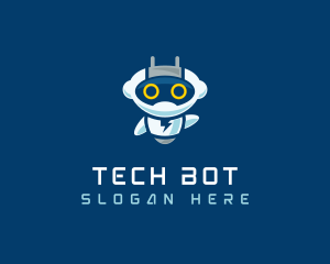 Technology Bot App logo design