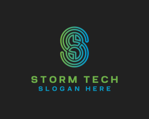 Digital Tech Software logo design