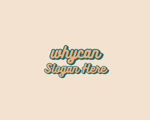 Retro Stylish Design Logo