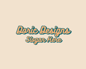 Retro Stylish Design logo design