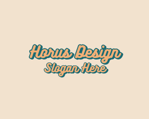 Retro Stylish Design logo design