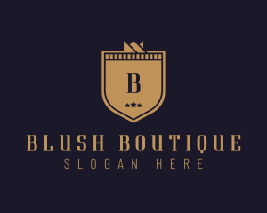 Crown Shield  Boutique logo design