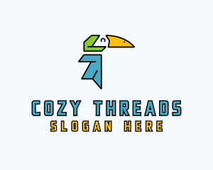 Hoodie - Toucan Delivery Courier logo design