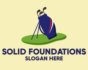 Sports Channel - Golf Club Bag logo design
