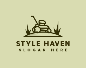 Equipment - Lawn Mower Garden logo design