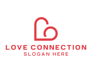 Dating - Dating Heart Cloud logo design