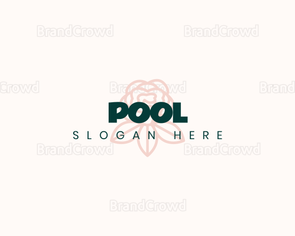 Premium Rose Wordmark Logo