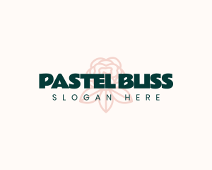 Premium Rose Wordmark logo design