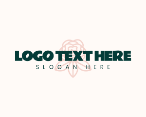 Girly - Premium Rose Wordmark logo design