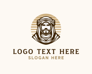 Cultural - Cultural Bedouin Man logo design