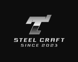 Steel - Steel Industrial Construction logo design