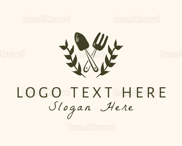 Plant Gardening Tool Logo