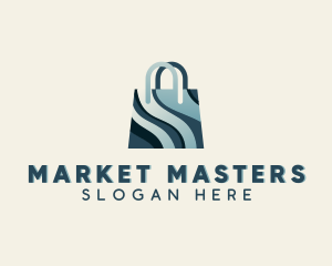 Market Shopping Bag logo design