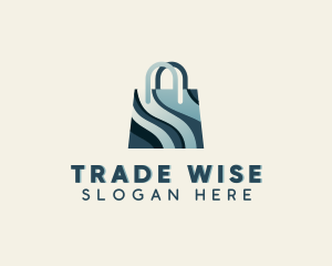 Market Shopping Bag logo design