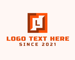 Square - Square Puzzle Pattern logo design