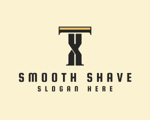 Shaving - Barbershop Shaving Razor logo design