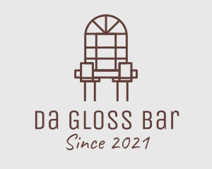 Window Dining Furniture logo design