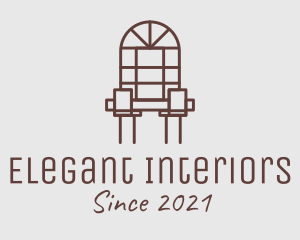 Window Dining Furniture logo design