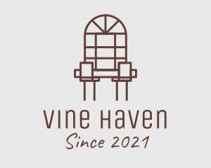 Window Dining Furniture logo design