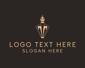 Fragnant - Elegant Perfume Beauty logo design