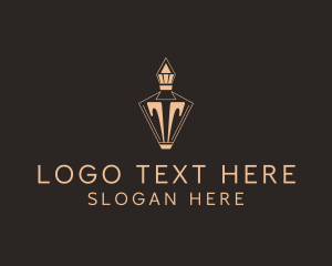 Cologne - Elegant Perfume Beauty logo design