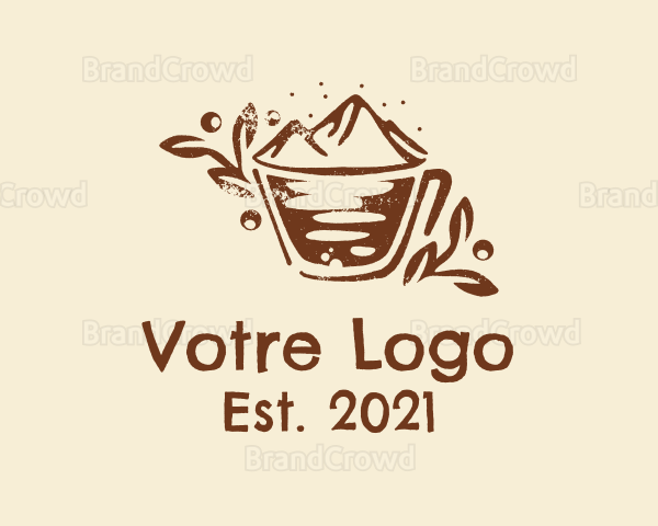 Rustic Mountain Coffeehouse Logo