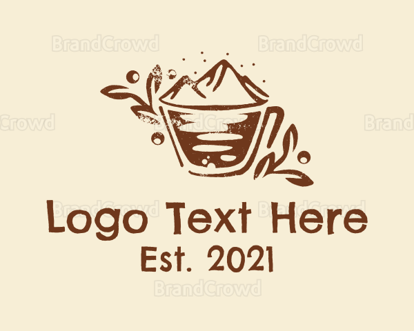 Rustic Mountain Coffeehouse Logo