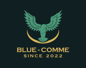 Conservation - Crescent Bird Wings logo design
