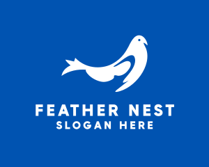 Avian Pigeon Bird logo design