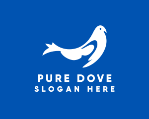 Avian Pigeon Bird logo design