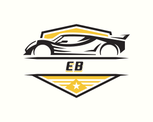 Racer - Race Car Motorsport logo design