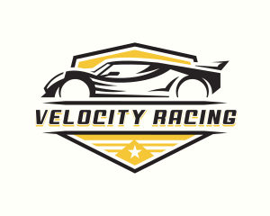 Race Car Motorsport logo design