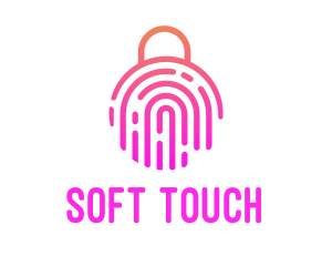 Touch - Fingerprint Biometric Lock logo design