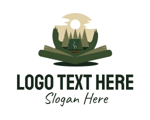 Outdoor Camping Book  Logo