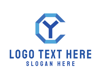 Blue Y Logo