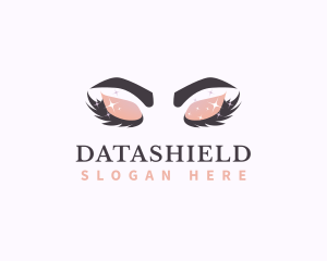 Brow Lamination - Beauty Sparkling Eyelash logo design