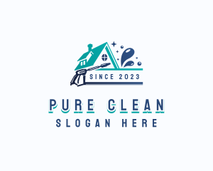 Cleaning Power Washer logo design