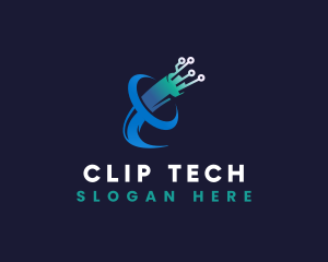 Tech Cable Wire logo design