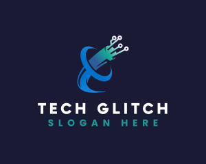 Tech Cable Wire logo design