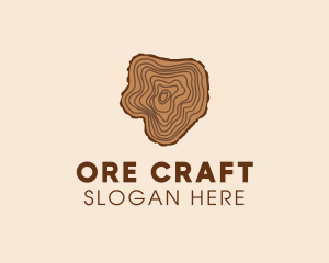 Tree Stump Arborist logo design