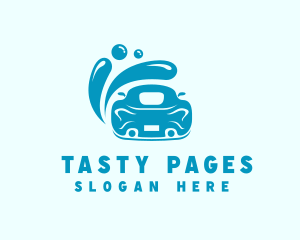 Cleaning - Car Wash Cleaning Splash logo design