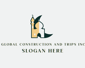 Mosque Islam Structure Logo