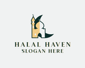 Islamic - Mosque Islam Structure logo design