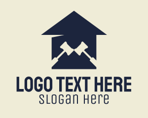 Legal - Legal Gavel Courthouse logo design