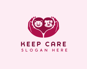 Heart Pet Care logo design