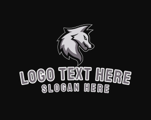Wolf Dog Esports logo design